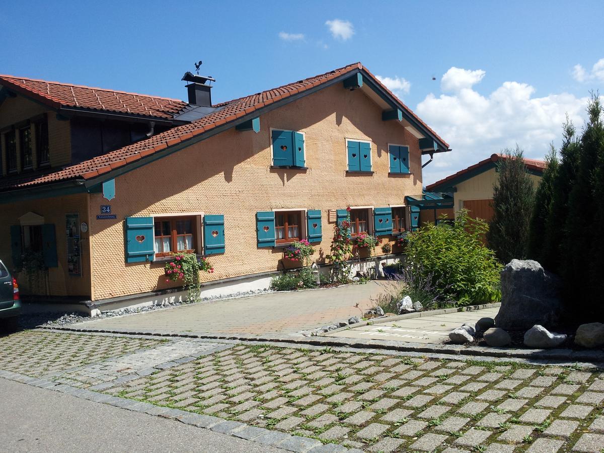 Gaestehaus-Einkehr Oberreute Bagian luar foto