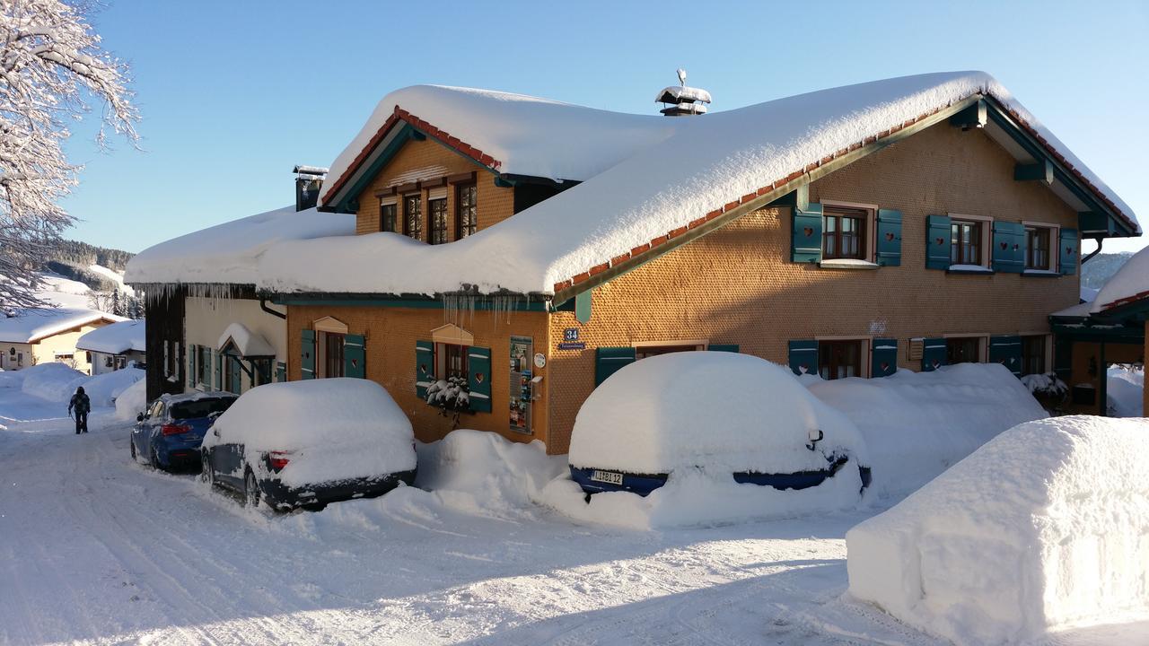 Gaestehaus-Einkehr Oberreute Bagian luar foto